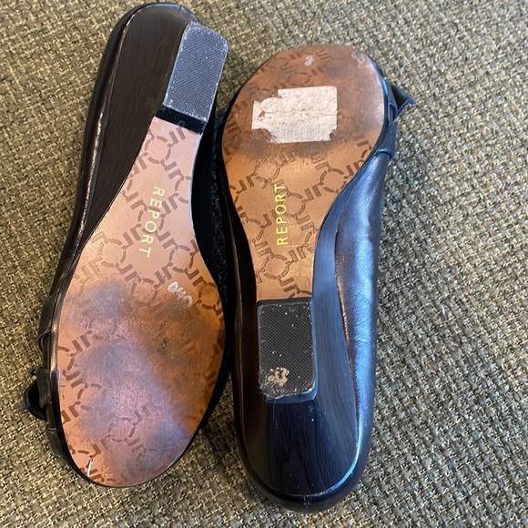 Report Black Wedge Heels (sz 7) - Picture 5 of 12